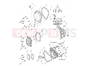 Triumph 2014 DAYTONA 675 from VIN 564948 Engine Covers