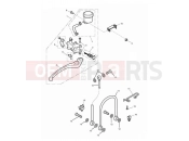 Triumph 2014 DAYTONA 675 from VIN 564948 Front Brake Master Cylinder...