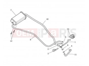 Triumph 2014 DAYTONA 675 from VIN 564948 Evaporative Loss Control System