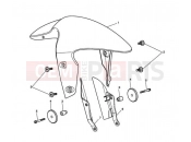 Triumph 2008 STREET TRIPLE > 560476 Front Mudguard