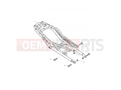 Triumph 2008 STREET TRIPLE > 560476 Rear Sub-Frame & Fittings