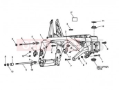 Triumph 2008 STREET TRIPLE > 560476 Main Frame & Fittings