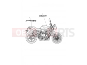 Triumph 2008 STREET TRIPLE > 560476 Bodywork Decals 480782
