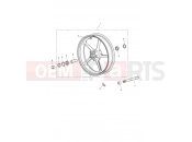 Triumph 2008 STREET TRIPLE > 560476 Front Wheel