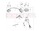 Triumph 2008 STREET TRIPLE > 560476 Ignition Switch, Lock Set 356389