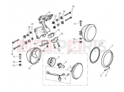 Triumph 2008 STREET TRIPLE > 560476 Headlight Assembly 480781
