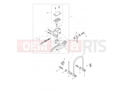 Triumph 2008 STREET TRIPLE > 560476 Front Brake Master Cylinder