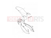 Triumph 2009 STREET TRIPLE R > 560476 Rear Bodywork & Seat