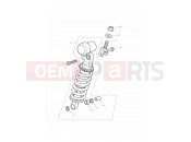 Triumph 2009 STREET TRIPLE R > 560476 Rear Suspension Unit