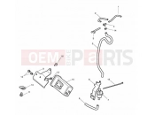 Triumph 2009 STREET TRIPLE R > 560476 Evaporative Loss Control System