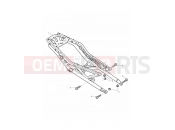 Triumph 2011 STREET TRIPLE R > 560476 Rear Sub-Frame & Fittings
