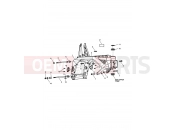 Triumph 2011 STREET TRIPLE R > 560476 Main Frame & Fittings