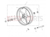 Triumph 2011 STREET TRIPLE R > 560476 Front Wheel