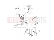 Triumph 2011 STREET TRIPLE R > 560476 Front Brake Master Cylinder