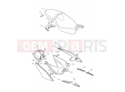 TRIUMPH STREET TRIPLE R 560477 > 806645 Rear Bodywork & Seat