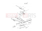 TRIUMPH STREET TRIPLE R 560477 > 806645 Rear Swingarm