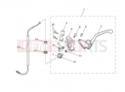 TRIUMPH STREET TRIPLE R 560477 > 806645 Clutch Controls