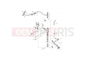 TRIUMPH STREET TRIPLE R 560477 > 806645 Rear Brake Master Cylinder...
