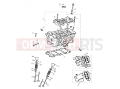 TRIUMPH STREET TRIPLE R 560477 > 806645 Cylinder Head & Valves