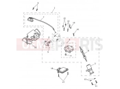 Triumph 2017 STREET TRIPLE RS 800262 > Ignition Switch & Lock Set