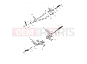 Triumph 2020 Street Triple RS > 966534 Footrests & Mountings