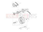Triumph 2020 Street Triple RS > 966534 Rear Wheel & Final Drive
