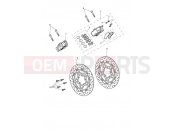 Triumph 2020 Street Triple RS > 966534 Front Brake Caliper & Disc