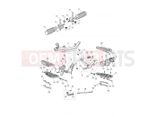 TRIUMPH AMERICA EFI Footrests & Mountings 611135