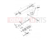 TRIUMPH AMERICA EFI Gear Selectors & Pedal 468391
