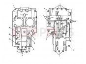 Triumph 2012 AMERICA EFI Crankcase Bolts