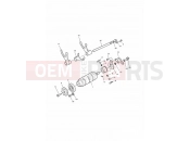 TRIUMPH TIGER 885 CARBS > 71698 Gear Selectors drum