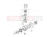 Triumph 1999 TIGER 885i 71699 > 124105 Crankshaft,ConnectingRods Piston