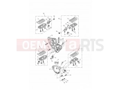 Triumph 1999 TIGER 885i 71699 > 124105 Footrests & Mountings