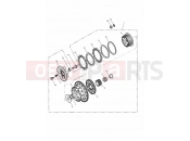Triumph 1999 TIGER 885i 71699 > 124105 Clutch