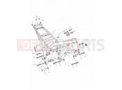Triumph 2001 TIGER 885i 71699 > 124105 Main Frame & Fittings
