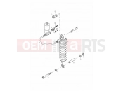 Triumph 2002 TIGER 955i 124106 > 198874 Rear Suspension Unit