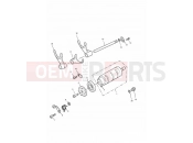 Triumph 2004 TIGER 955i 124106 > 198874 Gear Selectors drum