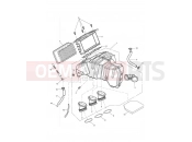Triumph 2004 TIGER 955i 124106 > 198874 Airbox