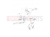 Triumph 2007 Tiger 1050 Front Brake Master Cylinder & Ho
