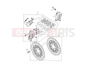 Triumph 2007 Tiger 1050 Front Brake Caliper & Discs