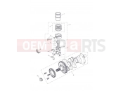 Triumph 2012 Tiger 1050 Crankshaft,ConnectingRods Piston