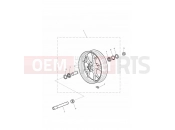 Triumph 2012 Tiger 1050 Front Wheel