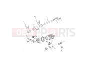Triumph 2012 Tiger 1050 Gear Selectors drum