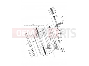Triumph 2012 Tiger 1050 Front Forks & Yokes