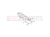 Triumph 2014 TIGER SPORT > 750469 Rear Sub-Frame & Fittings