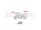 Triumph 2016 TIGER SPORT > 750469 Decals