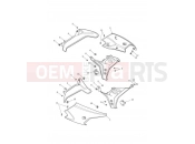 Triumph 2016 TIGER SPORT > 750469 Side Fairings