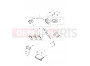 Triumph 2016 TIGER SPORT > 750469 Ignition Switch & Lock Set