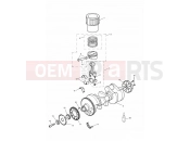 Triumph 1998 DAYTONA 595 / 955i Crankshaft,ConnectingRods Piston