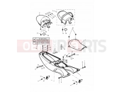 Triumph 1999 DAYTONA 595 / 955i Bodywork Side panels